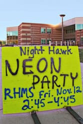 Rocky Heights Middle School nighthawks turn on the neon | The Castle