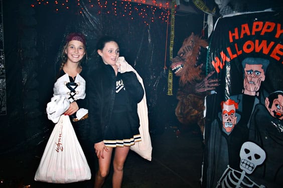 pic of two girls in costume