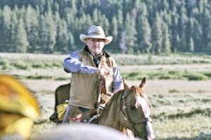 Photo on horseback