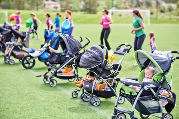 Workout group designed for babies and moms The Castle Pines Connection