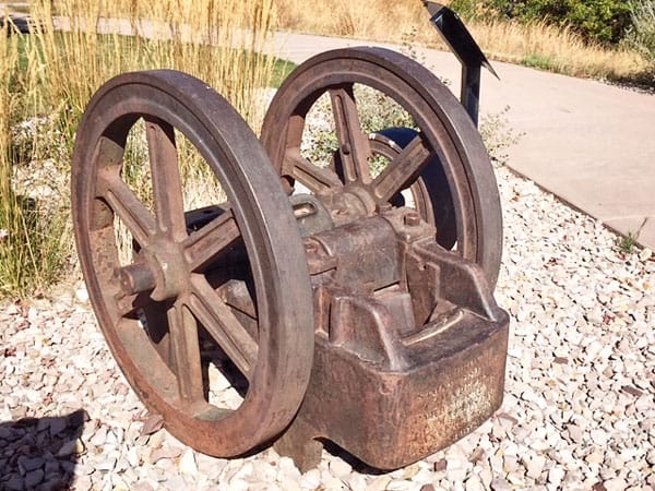 Photo of cast iron rock breaker/shaper