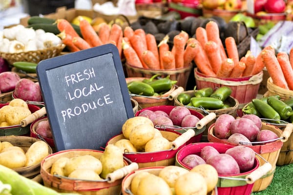 Fresh Produce Sourced From Local Farmers