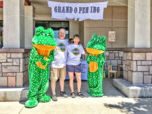 Grand opening for Big Frog Custom T-shirts | The Castle Pines Connection