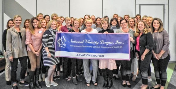 Photo of entire chapter of National Charity League