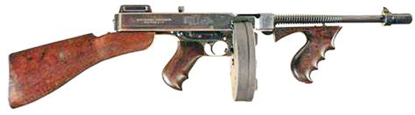 Picture of submachine gun 