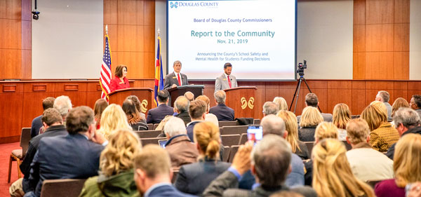 Photo of County Commissoners School Safety Report