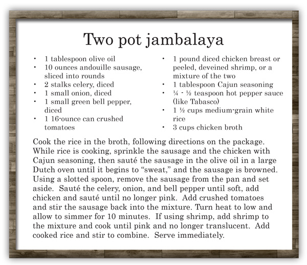 Photo Jambalaya Recipe