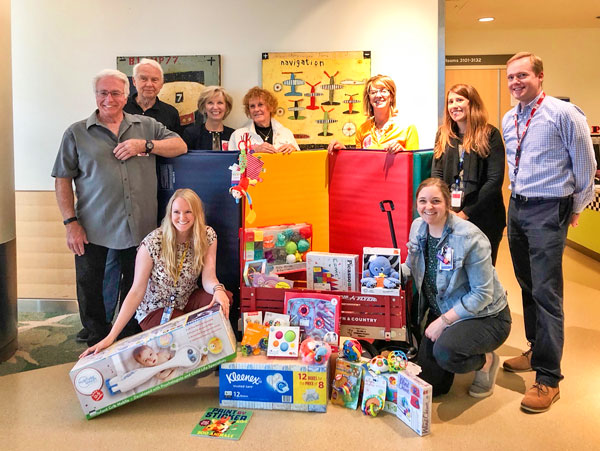 Photo of Members of the Children’s Hospital Colorado Heart Institute Wellness Program 