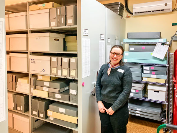 Photo: Douglas County Archivist Hannah Weber