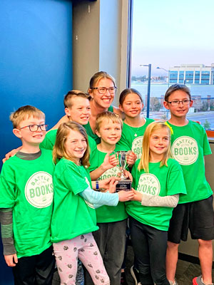 Photo The Buffalo Ridge Elementary (BRE) third and fourth grade Battle of the Books team