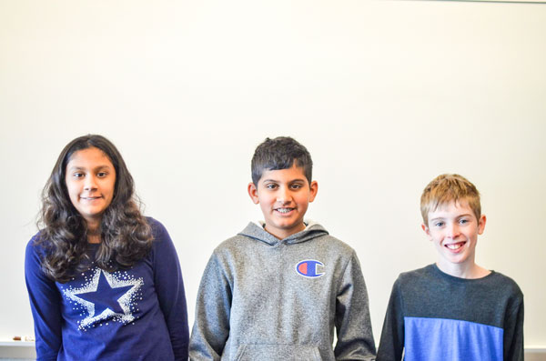 Photo of RHMS Spelling Bee Winners