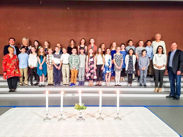 Photo BRE’s first National Elementary Honor Society induction