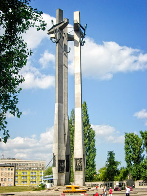Photo Three Cross Monument in Gdansk