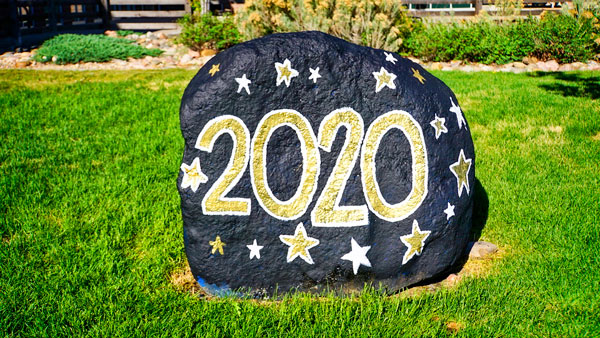 Photo of 2020 painted rock