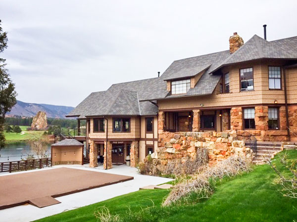 Photo of Perry Park Country Club clubhouse today
