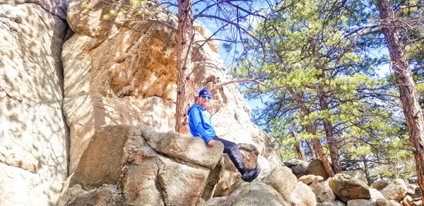 Middle Three Sisters rock formation