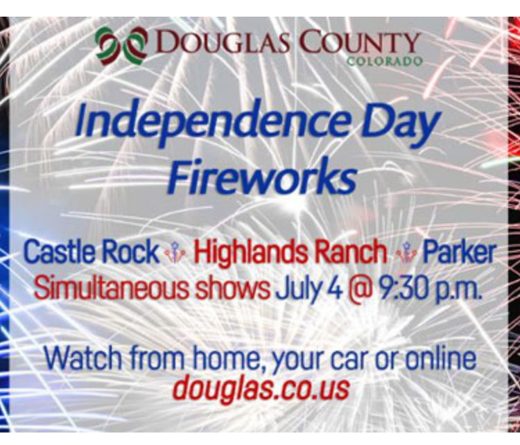Independence Day Fireworks in Douglas County