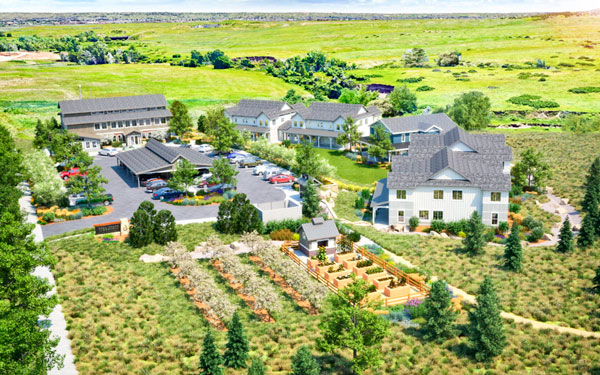 Photo rendering of Tall Tales Ranch site plan