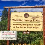 Photo of Woodbine Ecology Center sign