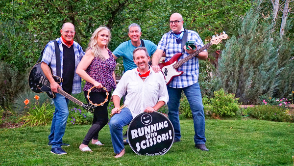 Photo of local cover band Running with Scissors