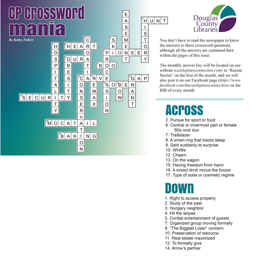 Crossword, Oct. 13, Puzzles