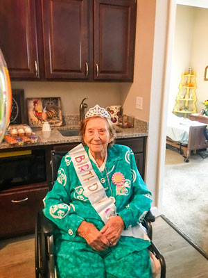 Photo of Hazel Bagley was the belle of the ball
