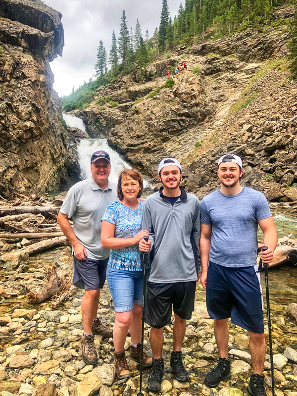 Photo of the Fraser family
