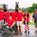 Photo of wounded veterans who walked 100 miles from Westminster to Colorado Springs