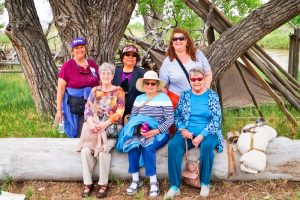 Photo of Debbi Haynie’s favorite activities – hosting a senior mystery trip