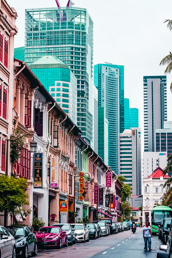 Singapore city scene