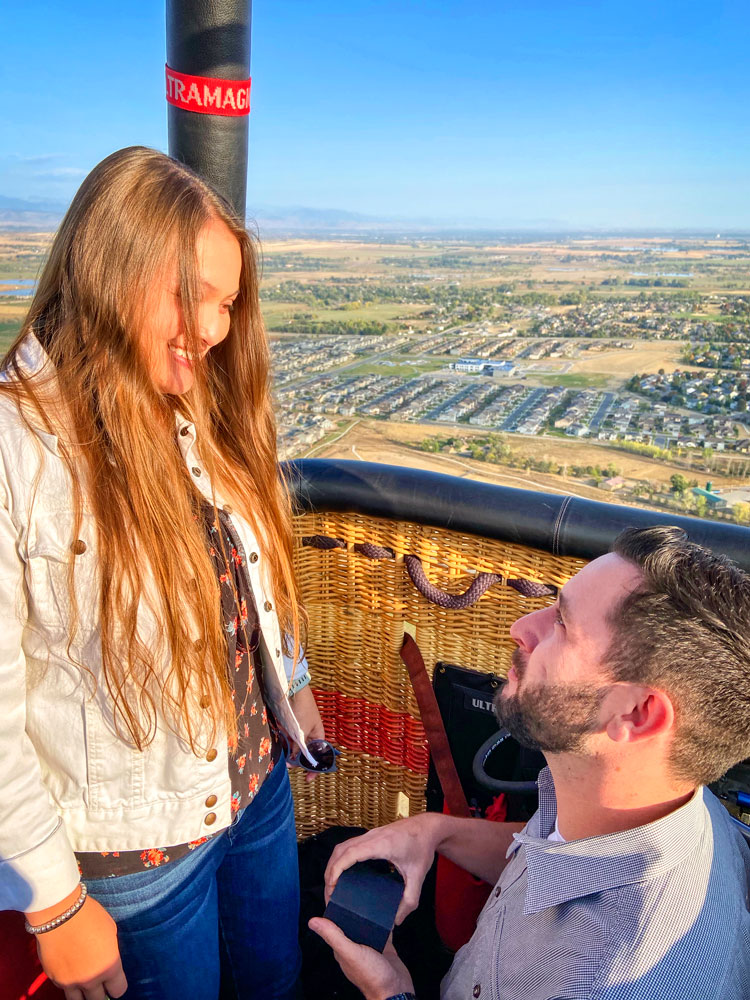 Photo of Jeremy Gamble proposed to his childhood neighbor Nikki Tobey