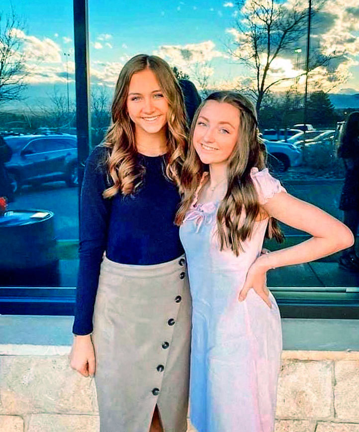Photo of Annabelle Martin (left) and Brooke Ferrel