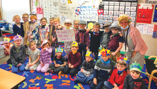 Mrs. Gale’s kindergarten class