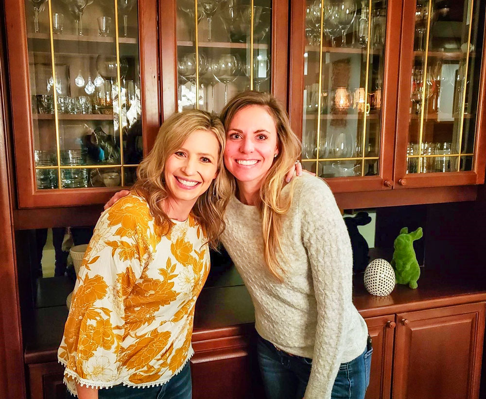 Photo of Sarah Zales (left) and Brooke Walters (right).