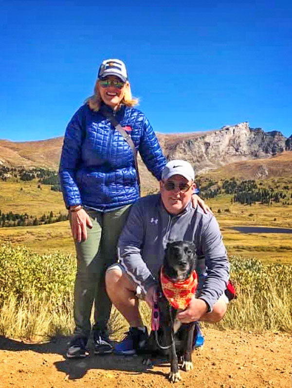 Photo of Nara with her family Nicole and Noel McGarvey