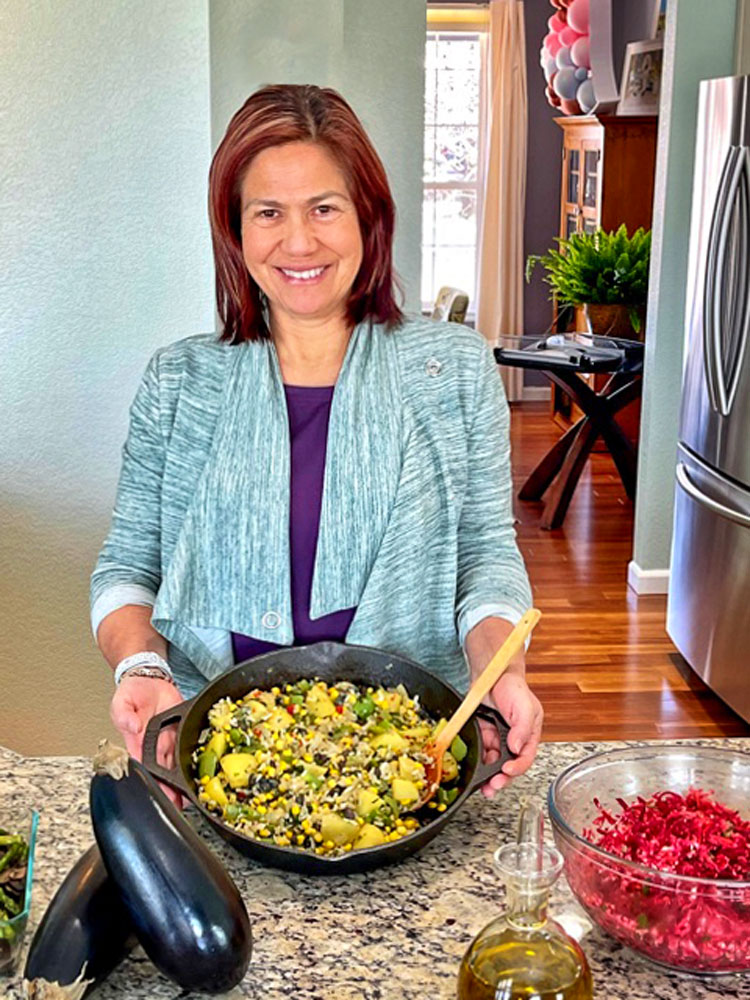 Photo of Hilda Trigoso loves cooking her favorite Peruvian recipes