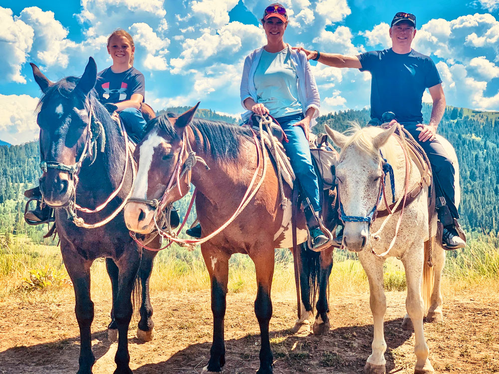 Photo of Ray family who love the outdoors