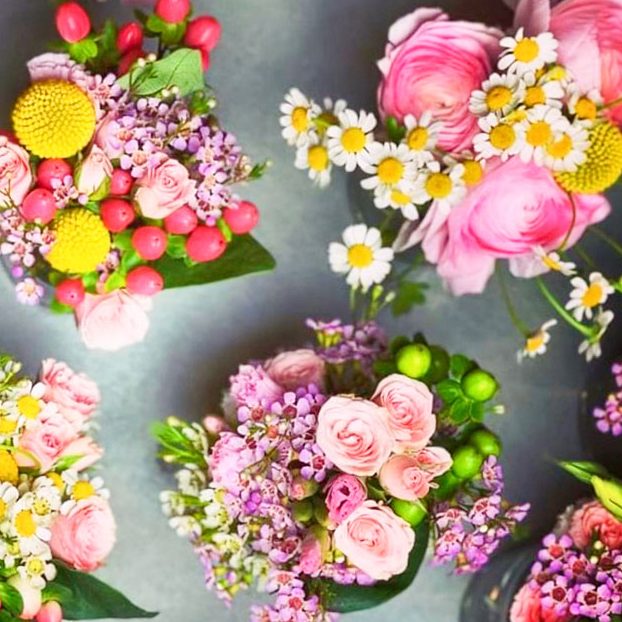 Photo of flower arrangements