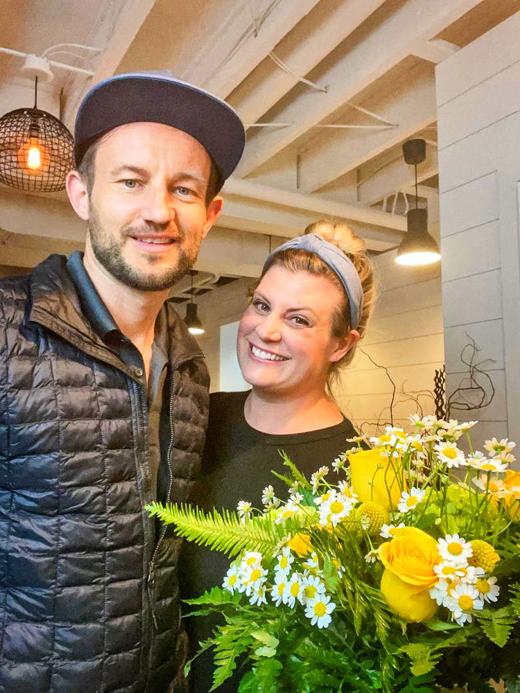 Photo of Tiffany Ball, the new owner of The Flower Shop at Castle Pines