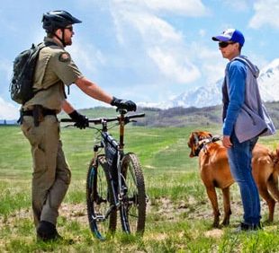 Photo of Douglas County Bike Patrol.