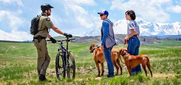 Photo of Douglas County Bike Patrol.