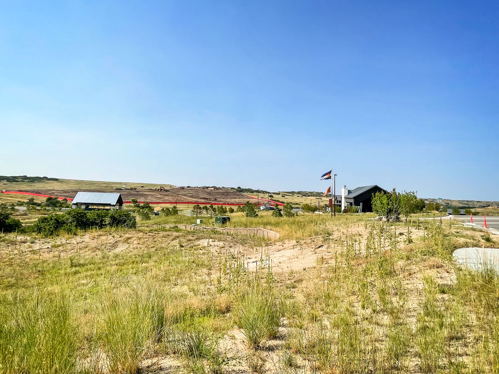 Rendering of Canyonside, part of The Canyons community on the east side of I-25 in the City of Castle Pines.