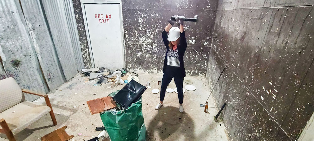 Photo of rage room