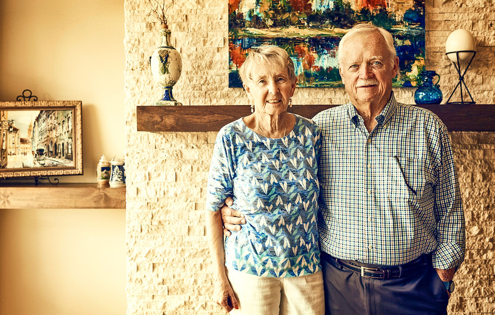 Photo of Pat and Janet Wiesner