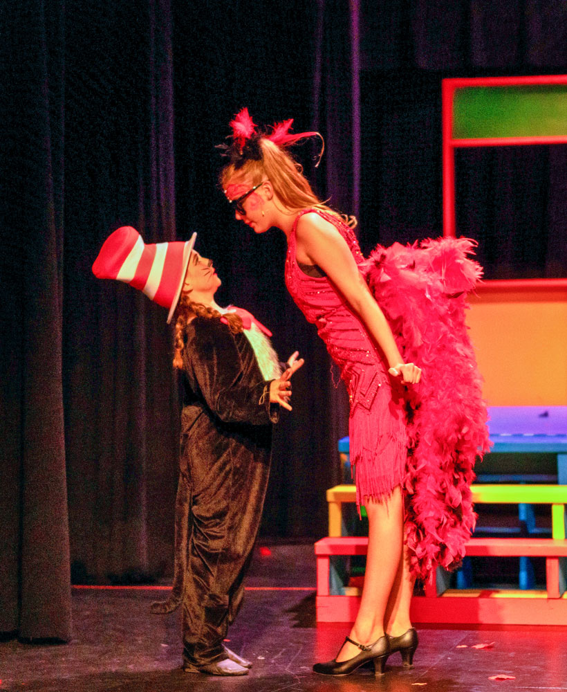 Photo of Cat in the Hat stirring up trouble