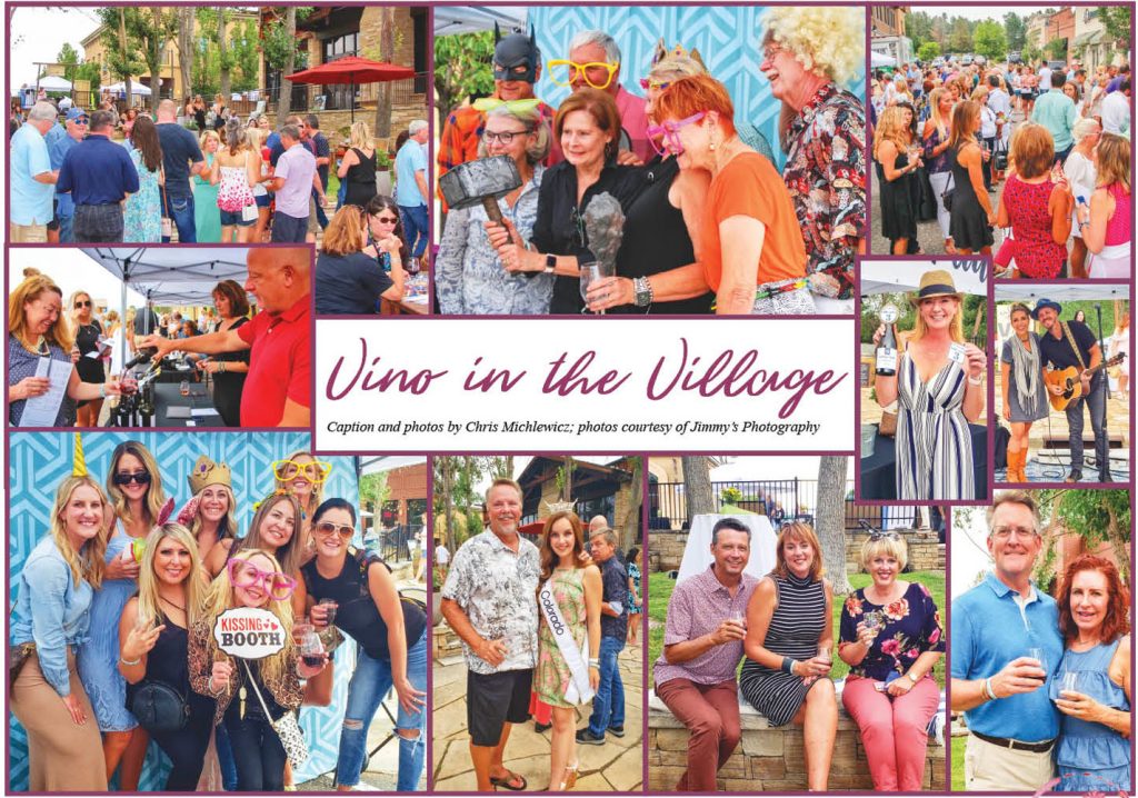 Collage of Vino in the Village