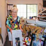 Photo of Evette Goldstein – artist and engineer