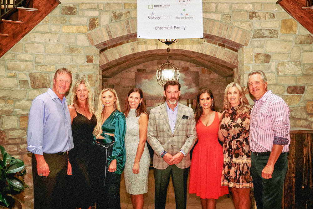 Photo of Pitchers and Patriots held its first fundraising event on August 21 at Haven attendees.