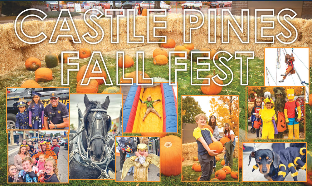 Photo collage of 2021 Castle Pines Fall Fest