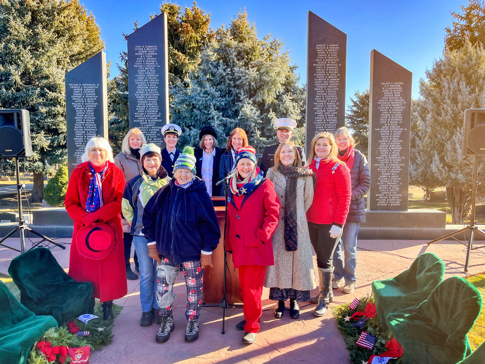 Photo of Members of the Castle Rock chapter of the Daughters of the American Revolution 